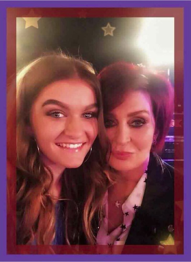 Other image for Support gathers for X Factor starlet Holly